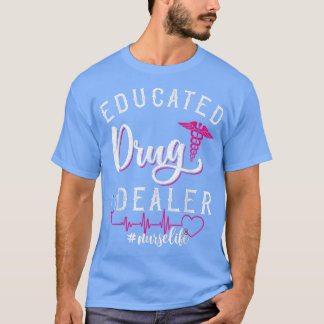 T-shirt Drôle de dire infirmièresTraducteur de drogue inst