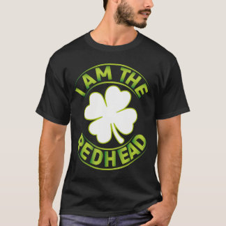 T-shirt Drôle de droit sur la rousse Je suis la femme rous