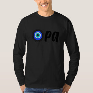 T-shirt Drôle de fierté grecque OPA Clé grecque Hellas Grè
