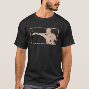 T-shirt Drôle de fléchettes pour les joueurs de fléchettes