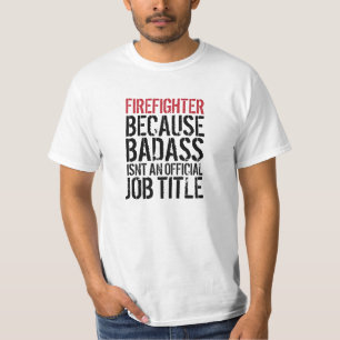 T-shirt drôle de fonction de Badass de