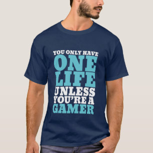 T-shirt drôle de Gamers pour des ballots de jeu