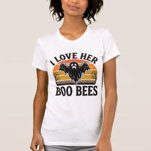 T-shirt drôle de Halloween vintage pun abeille fan