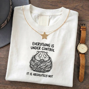 T-shirt drôle de hamster sauvage humour citation