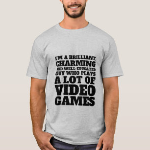 T-shirt drôle de jeu pour le geeks et les Gamers
