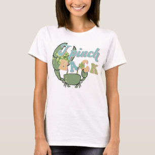 T-shirt drôle de Jour de la Saint Patrick de crabe vert Je