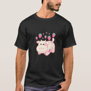 T-shirt Drôle de jour de la Saint-Valentin Mignonne fraise