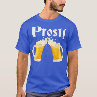 T-shirt Drôle de la bière Prost Américain Allemand Drapeau
