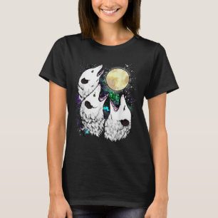 T-shirt drôle de la lune de l'opossum mignon crian