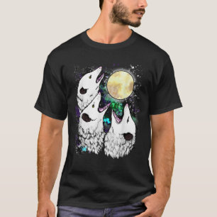 T-shirt drôle de la lune de l'opossum mignon crian