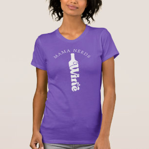 T-shirt drôle de l'heure du vin