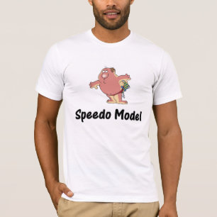 T-shirt drôle de modèle de Speedo