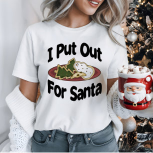 T-shirt Drôle de Noël que j'ai laissé pour le Père Noël