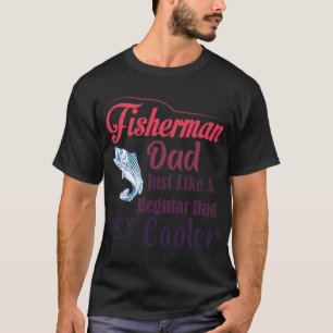 T-shirt Drôle de pêcheur, pas de floundering - Citation de