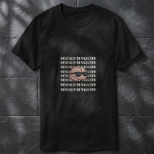 T-shirt drôle de plage Mentalement en vacances