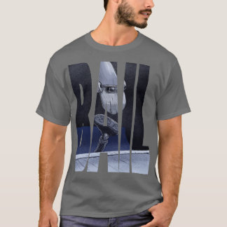 T-shirt Drôle de planche à roulettes HC