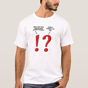 T-shirt drôle de ponctuation