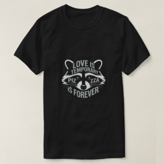 T-shirt drôle de Raccoon Pizza | 