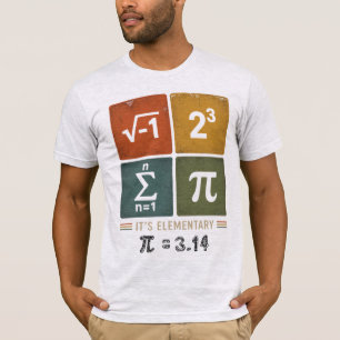 T-shirt drôle de rébus mathématique pour le jour d