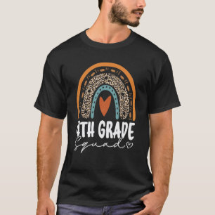 T-shirt Drôle de retour à l'école arc-en-ciel 4ème quatriè