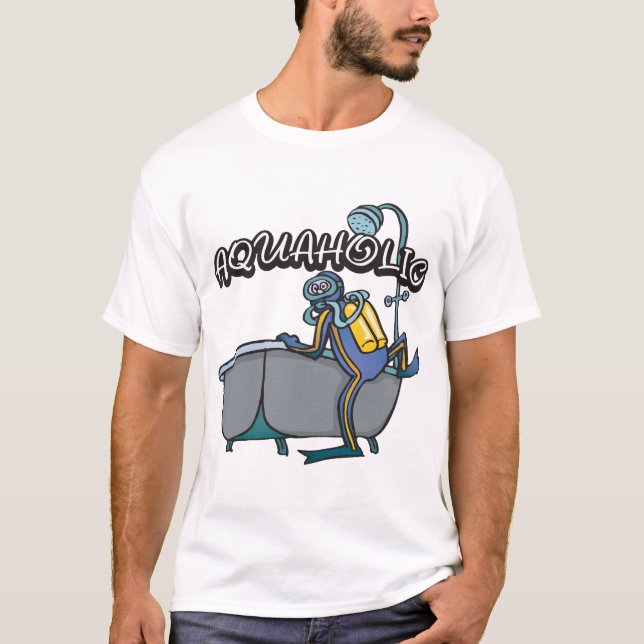 T-shirt drôle de SCAPHANDRE (Devant)