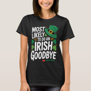 T-shirt Drôle de St. Patrick jour le plus susceptible de f