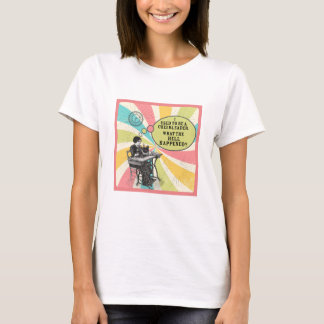 T-shirt drôle de style vintage