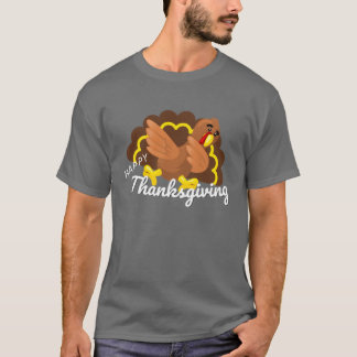 T-shirt drôle de Thanksgiving dabbing dinde