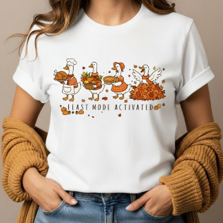 T-shirt drôle de Thanksgiving d'automne pour Frien