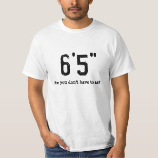 T-shirt drôle de type grand
