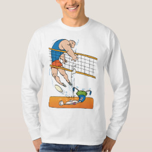 T-shirt drôle de volleyball