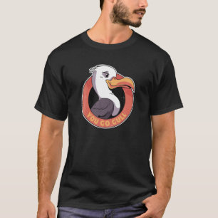 T-shirt Drôle de vous allez mouette mouettes jeu de mots a