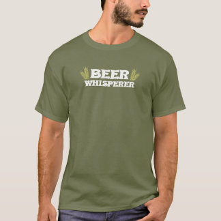 T-shirt drôle de Whisperer de bière
