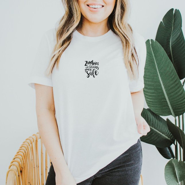 T-shirt drôle de zombies Halloween automne citatio (Créateur téléchargé)