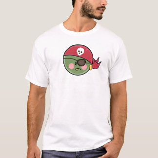 T-shirt drôle d'enfant en bas âge de pirate de