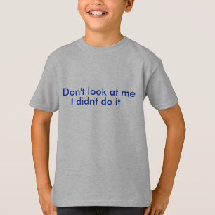 T-shirt drôle d'enfants