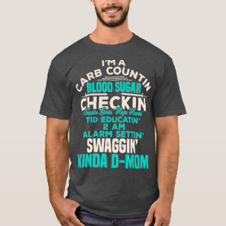 T-shirt Drôle Diabétique Type 1 Soutien à la sensibilisati