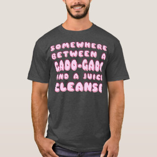 T-shirt Drôle Diet Gado Gado et un nettoyage de jus végéta