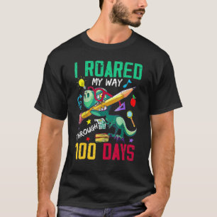 T-shirt Drôle Dinosaur Trex J'Ai Fait Un Tour À Travers 10