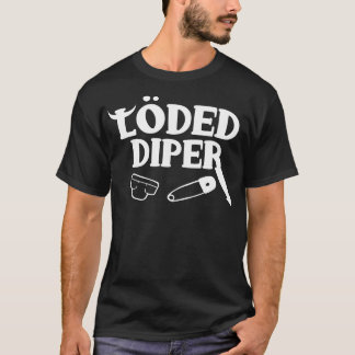 T-shirt Drôle Diper chargé