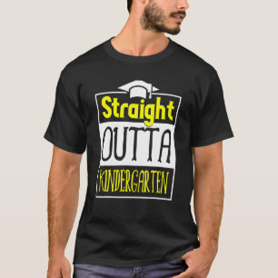 T-shirt Drôle direct Outta Kindergarten Graduation Cadfts