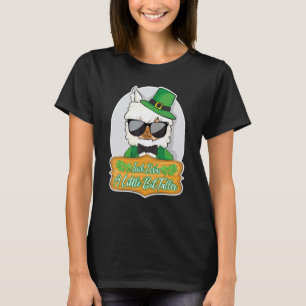 T-shirt Drôle d'Irlandais J'étais Un Peu Plus Grand Lama S