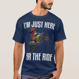 T-shirt Drôle Dirt Vélo Cadeau Hommes Femmes Motocross Rid