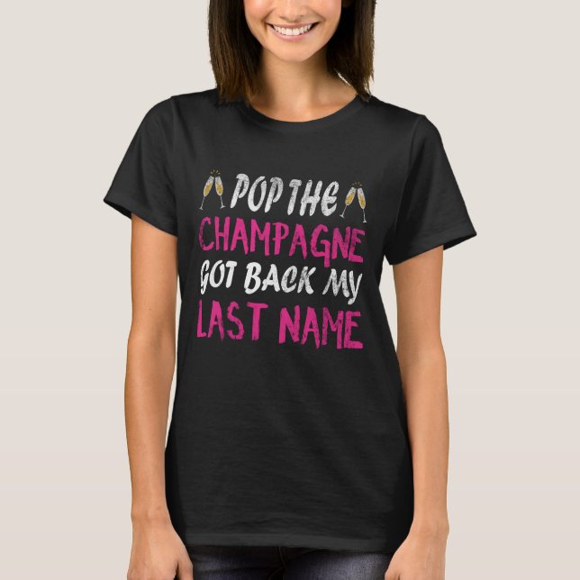 T-shirt Drôle Divorcé, Fête Divorcée, AF Divorcée (Devant)