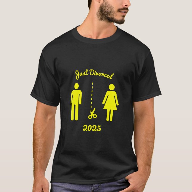 T-shirt Drôle Divorce Sympathy Party (Devant)
