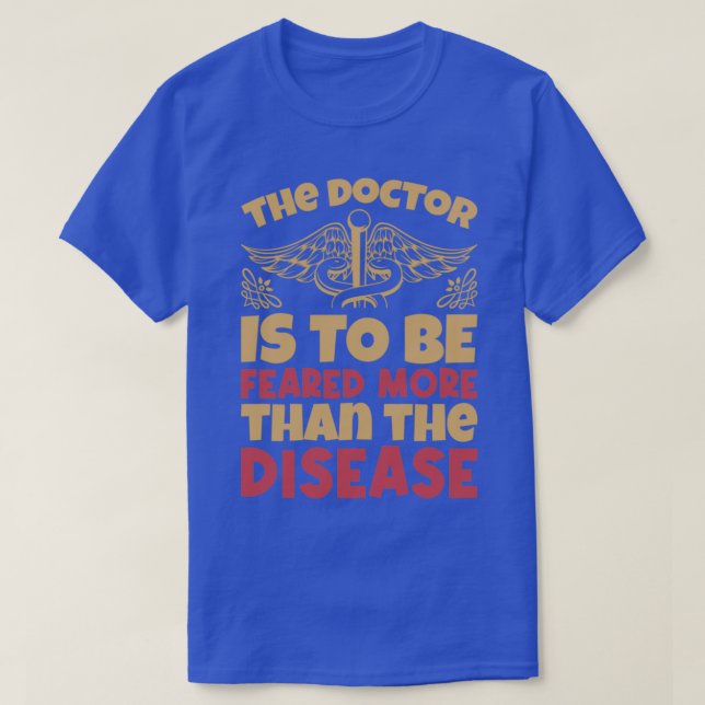 T-shirt Drôle Docteur Dire Medic 1 (Design devant)