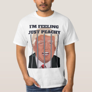 T-shirt Drôle Donald Trump dans un humour de paix en pris