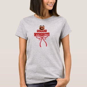 T-shirt Drôle Donut renne moderne Joyeux Noël