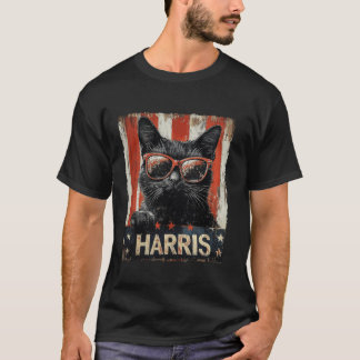T-shirt Drôle Drôle Chat Dames Sans Enfant Pour Harris 202