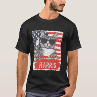 T-shirt Drôle Drôle Chat Dames Sans Enfant Pour Harris 202